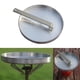 thumbnail image 3 of Sartén para acampar Sartén para asar de material acero inoxidable con extraíble, Sartén portátil para campamento Equipo de cocina para picnic, 3 of 9