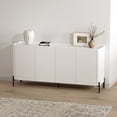thumbnail image 2 of Abbey 66.9" Sideboard in White made from Engineered Wood, 2 of 10