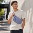 thumbnail image 2 of Sling Crossbody Bag with Multi Pockets and Adjustable Strap for Travel Hiking and Daily Commute, 2 of 6
