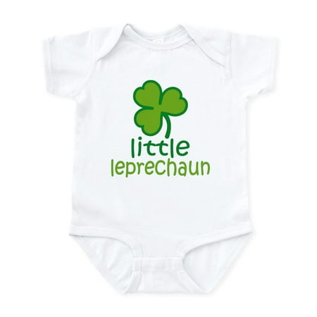 

CafePress - Little Leprechaun Infant Bodysuit - Baby Light Bodysuit Size Newborn - 24 Months