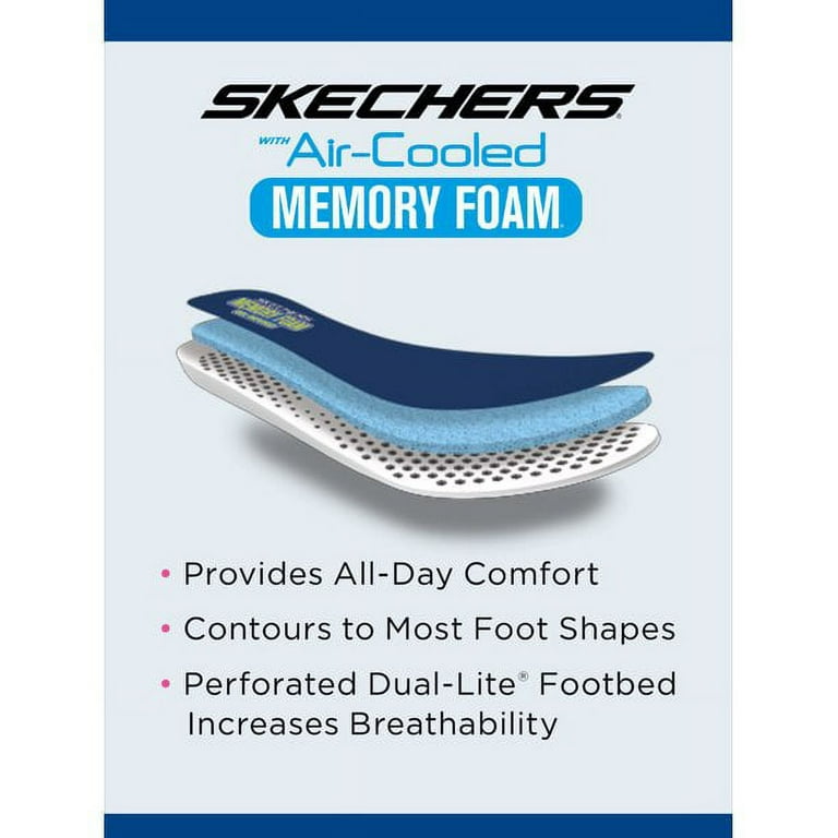 Skechers Womens D'Lites Me Time Walking Shoes Wide Width, Color