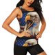 thumbnail image 2 of Fotbe Eagle With USA Flags Blusas Sin Mangas para Mujer – Estilo Casual, Corte Suelto, Slim-Fit, Cuello Redondo Deportivo, Tops de Verano para Gimnasio y Yoga-Large, 2 of 7