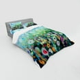 thumbnail image 3 of Ambesonne Floral Bedding Set 3 Pcs, Flying Dandelions Art, Twin XL, Multicolor, 3 of 3