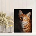 thumbnail image 2 of Qisvanset Ginger Tabby Cat Canvas Print 12x16 Inch Kitchen Hallway Art, 2 of 8