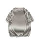 thumbnail image 5 of Blusa de Manga Corta, Hombres Versatile Moda Motion Stripe Insert Cuello Redondo para Uso Casual Y Diario, 5 of 5
