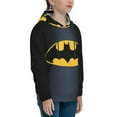 thumbnail image 4 of Batman Teen Boys Girls Hoodies 3D Printed Hooded Sweatshirts for Kids Long Sleeve Casual Unisex Pullovers with Pockets, 4 of 8