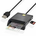 thumbnail image 4 of Lector De Tarjetas Lector De Tarjetas Inteligentes Usb 2.0 Para Dnie Atm Cac Ic Tarjeta Sim Para Windows Linux, 4 of 5
