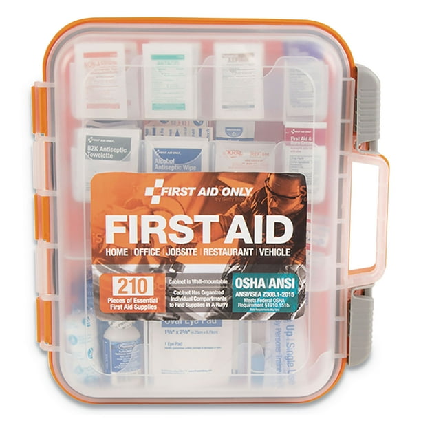 First Aid Only Inc 91064 Ansi Class A Bulk First Aid Kit, 210 Pieces