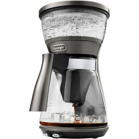 De'Longhi - 8-Cup Coffee Maker - Silver Metallic