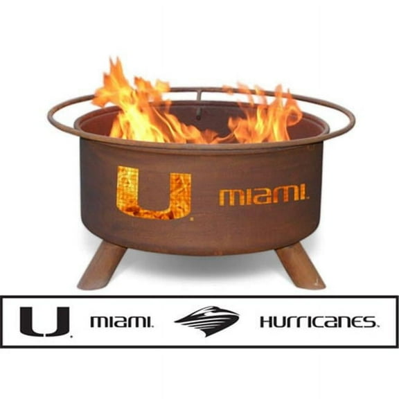 Patina Products  University of Miami Fire Pit