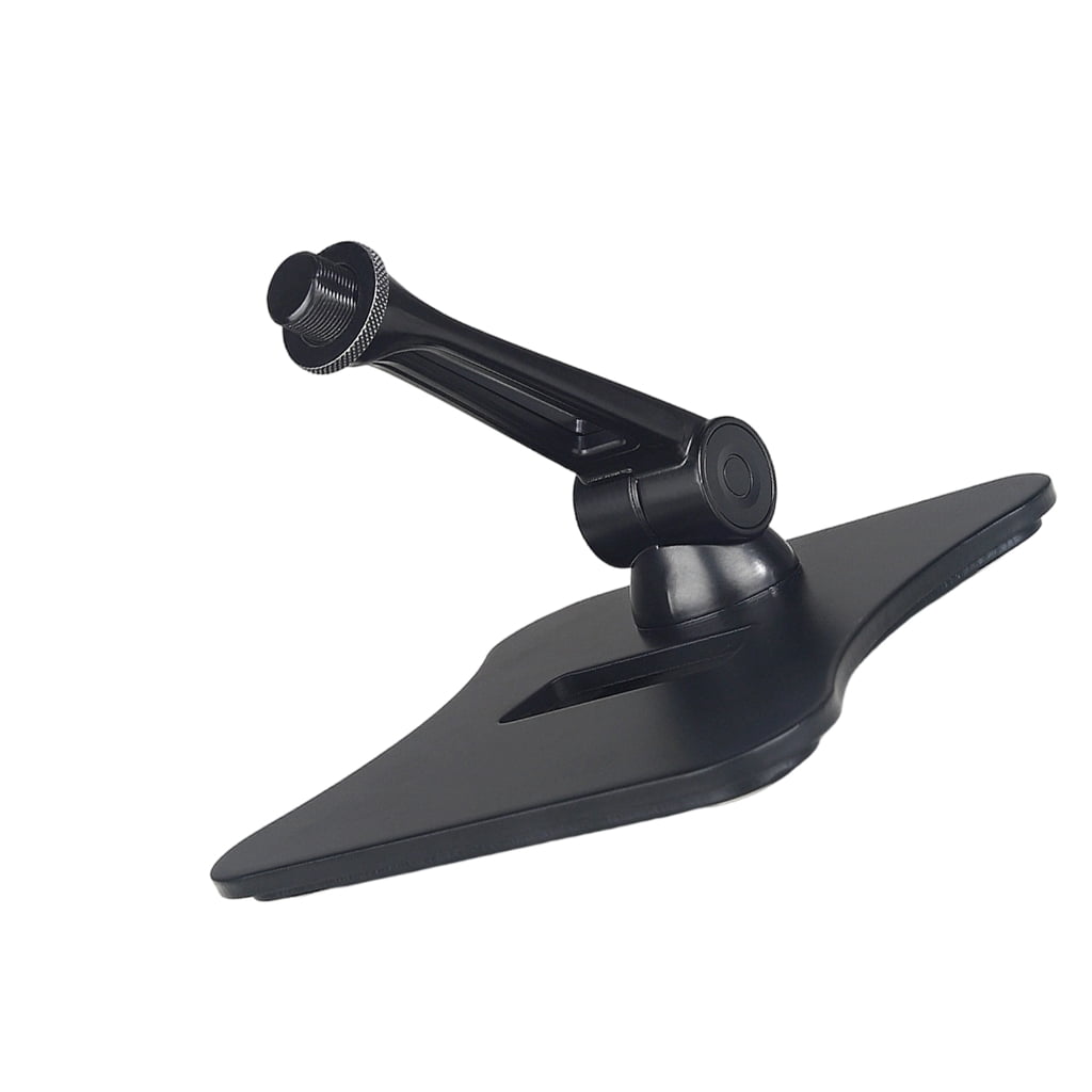 Adjustable Microphone Mount Mic Desktop Stand With Sturdy Aluminum Alloy Construction For Professional Sound Setups