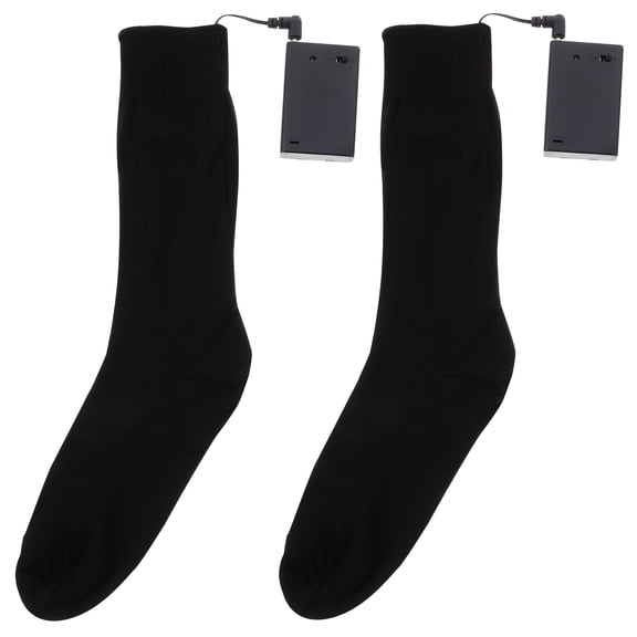 Himition 4.5V Thermal Socks Cotton Double-layer Warm Battery Heating Socks No Battery
