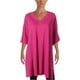 thumbnail image 2 of Free People City Blusa tipo túnica para mujer, rosa, XS Free People Sayo, 2 of 2