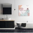 thumbnail image 3 of Stupell Industries Eclectic Pastel Geometric Bathtub Flower Canvas Art, 30 x 30, by Lil' Rue, 3 of 7