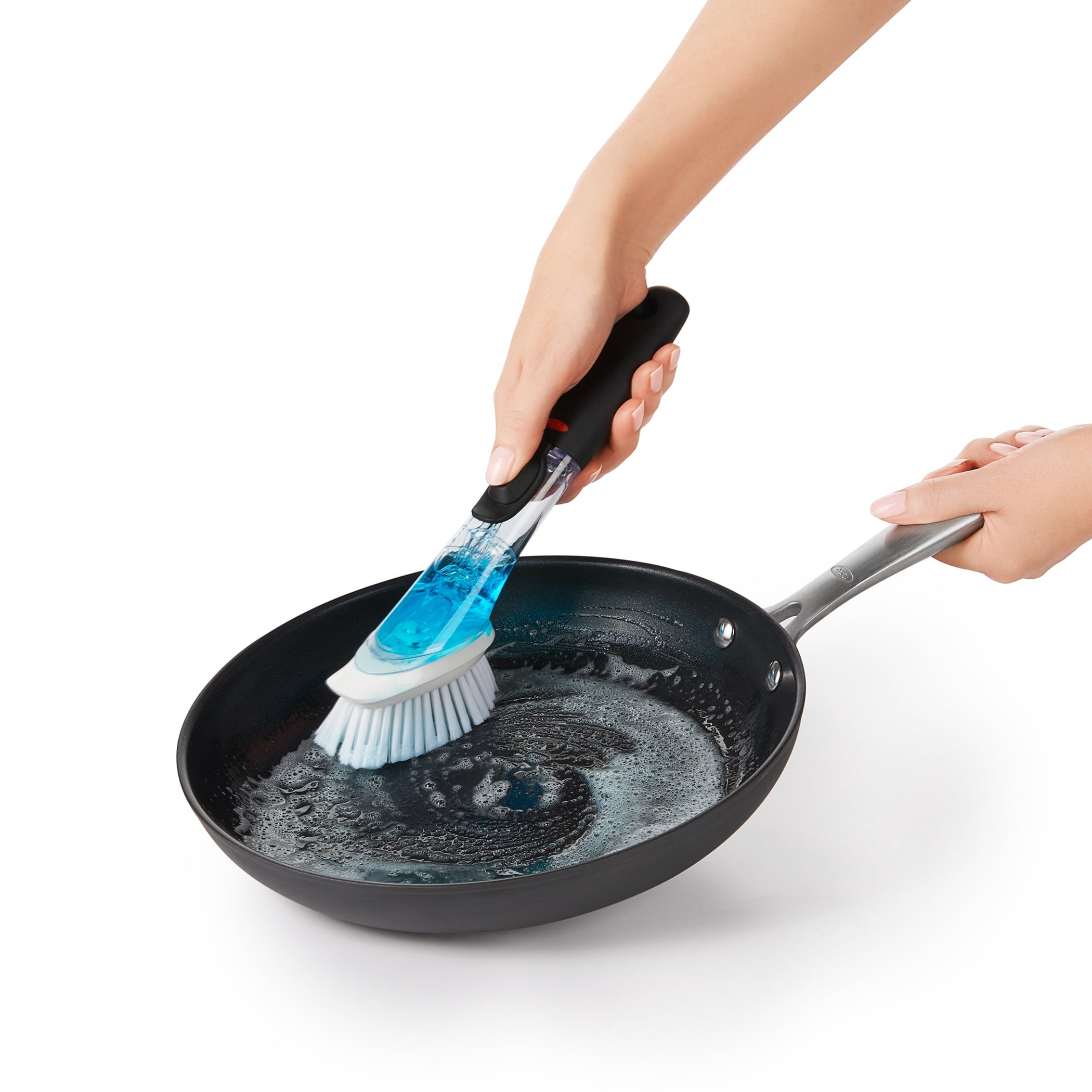 OXO Soap Dispensing Dish Brush Refills, 2 Count Replacement Brush Heads