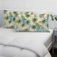 thumbnail image 4 of Tropical Plant Throw Pillow Cover 20 x 30 Inch Decorative Pillow Cover Summer Watercolor Boho Green Palm Tree Beige Lumbar Pillowcase Seasonal Rectangle Cushion Case for Couch Sofa Bed Living Room, 4 of 9