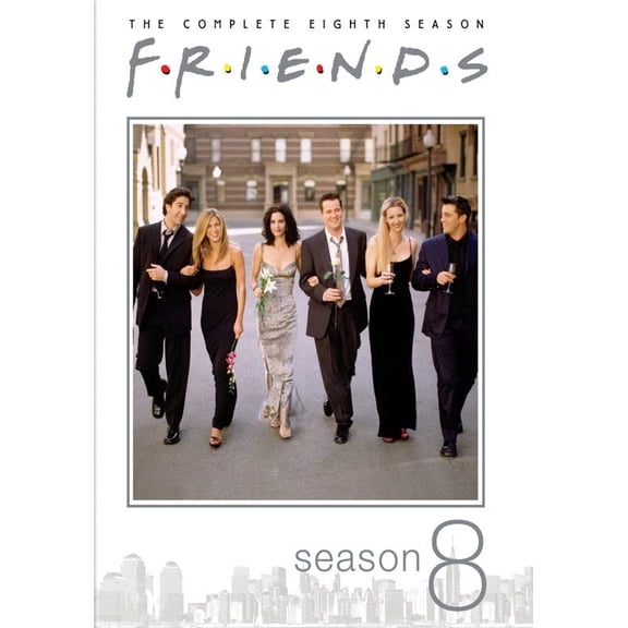 Friends: The Complete Eighth Season (25th Ann/Rpkg/DVD) (DVD 25th Anniversary Edition) [DVD]