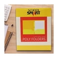 thumbnail image 6 of 2-Pocket Poly Folders with Fasteners, Yellow, Pack of 25, 6 of 9