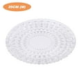 thumbnail image 1 of Amdohai Plateau en Plastique Transparent Réutilisable Rond pour Servir Gâteaux Bonbons Noix Fruits pour Mariages Fêtes Buffets 1 PCS, 1 of 8