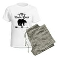 thumbnail image 5 of CafePress - Nana Bear Grandma Gift Pajamas - Women's Short Sleeve Print T-Shirt and Pants Light Cotton Pajama Set, 5 of 7