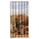 thumbnail image 1 of ABPHQTO Cortina de ducha con imagen de elefante fuerte Cortina de ducha impermeable 90x180 cm, 1 of 2