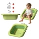 thumbnail image 2 of Lavabo plegable Lavabo portátil para biberones Lindo dibujo animado Tina de lavado para niños Pequeño lavabo para viajes Camping, 2 of 8