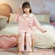 thumbnail image 2 of Pijamas para niños Mujer Manga Larga Algodón Puro Niñas Primavera y Otoño Princesa Madre e Hija Conjunto de Ropa para el hogar para bebés Otoño y Verano Niños medianos y Mayores, 2 of 5