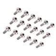 thumbnail image 1 of funtasica 18 Pcs M6 x 20mm Titane/ti Boulons de Rotor de Frein à Disque Compatibles R1 R6, 1 of 9