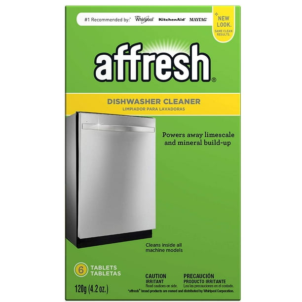 Affresh W10549851 Dishwasher Cleaner, 6 Tablets in Carton, Original