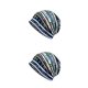 thumbnail image 2 of Jumpingount Gorro holgado, gorro portátil para exteriores, senderismo, Picnic, montañismo, ciclismo, pesca, deportes, pañuelo para la cabeza, Azul 2Conjunto, 2 of 6