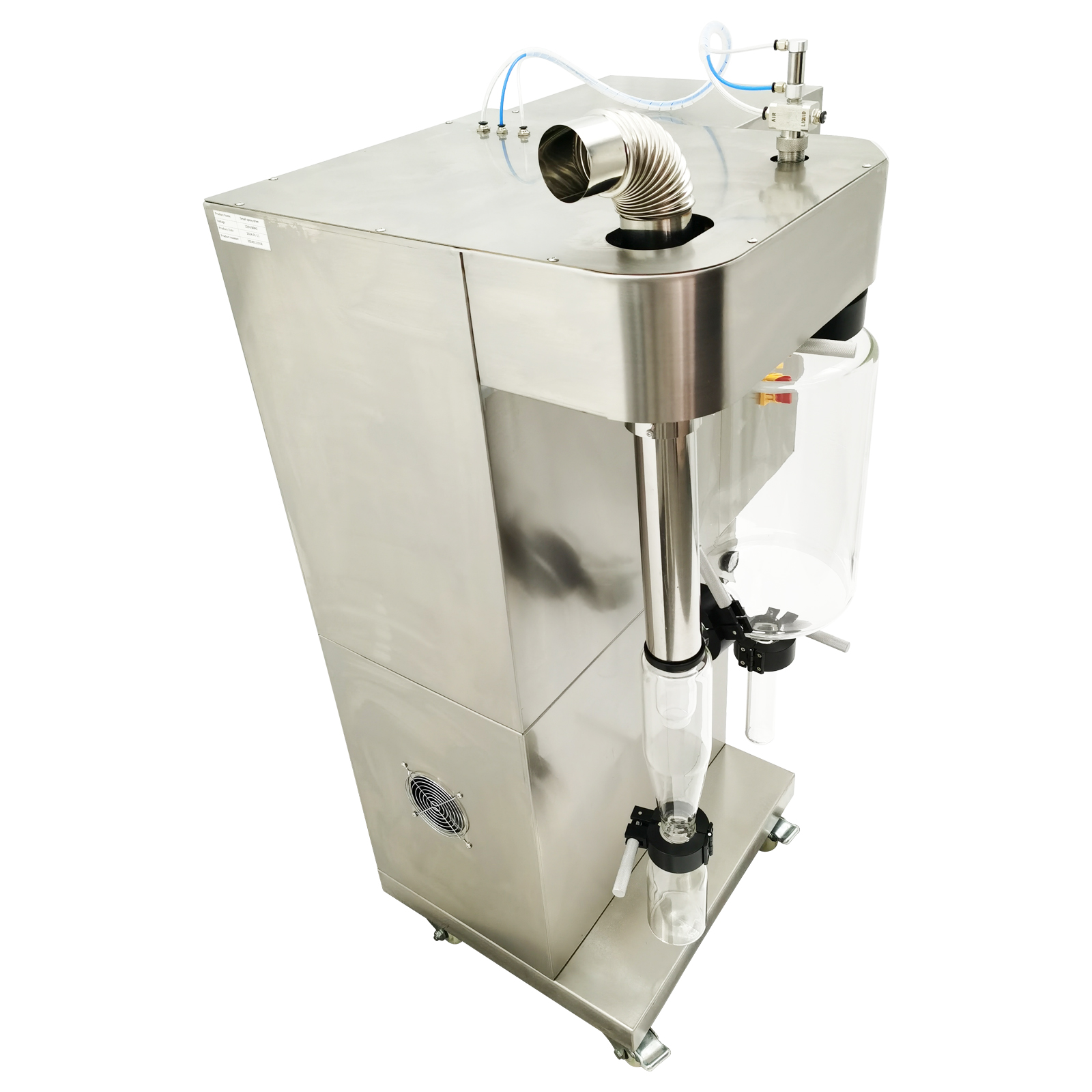 220V 2L Lab Mini Spray Dryer Machine Liquid Drying Machine for Thermosensitive Material