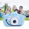 thumbnail image 3 of Camara De Video Cámara Digital Juguete portátil de la cámara Selfie del niño de la historieta para los regalos del partido de los niños (becerro azul), 3 of 6