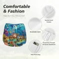 thumbnail image 6 of Fotbe Sea World Womens High Waist Running Shorts Athletic Workout Quick Dry Shorts for Women with Pockets Gym Yoga Summer Shorts-X-Large, 6 of 9