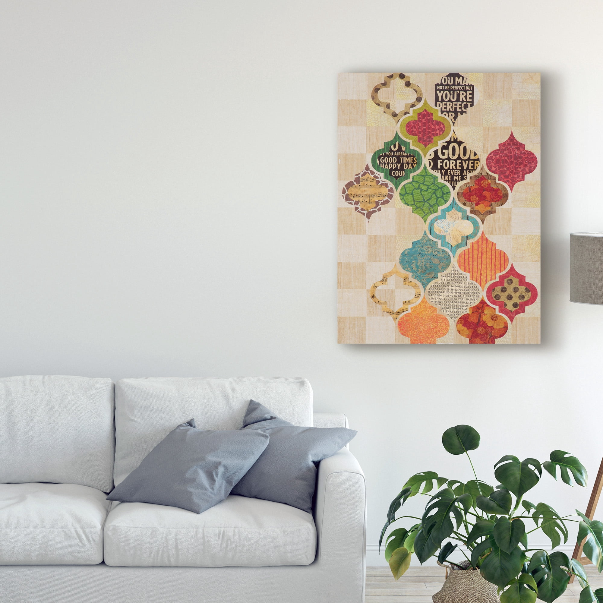 Trademark Fine Art 'Moroccan Mod I' Canvas Art by Greg Perkins