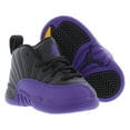 thumbnail image 4 of Toddler's Jordan 12 Retro Black/Field Purple (850000 057) - 4, 4 of 4