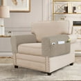thumbnail image 3 of 2 Pack Multifunctional Sofa Armrest Pocket Storage Bag 3 Pockets Sofa Chair Storage Bags, 3 of 6