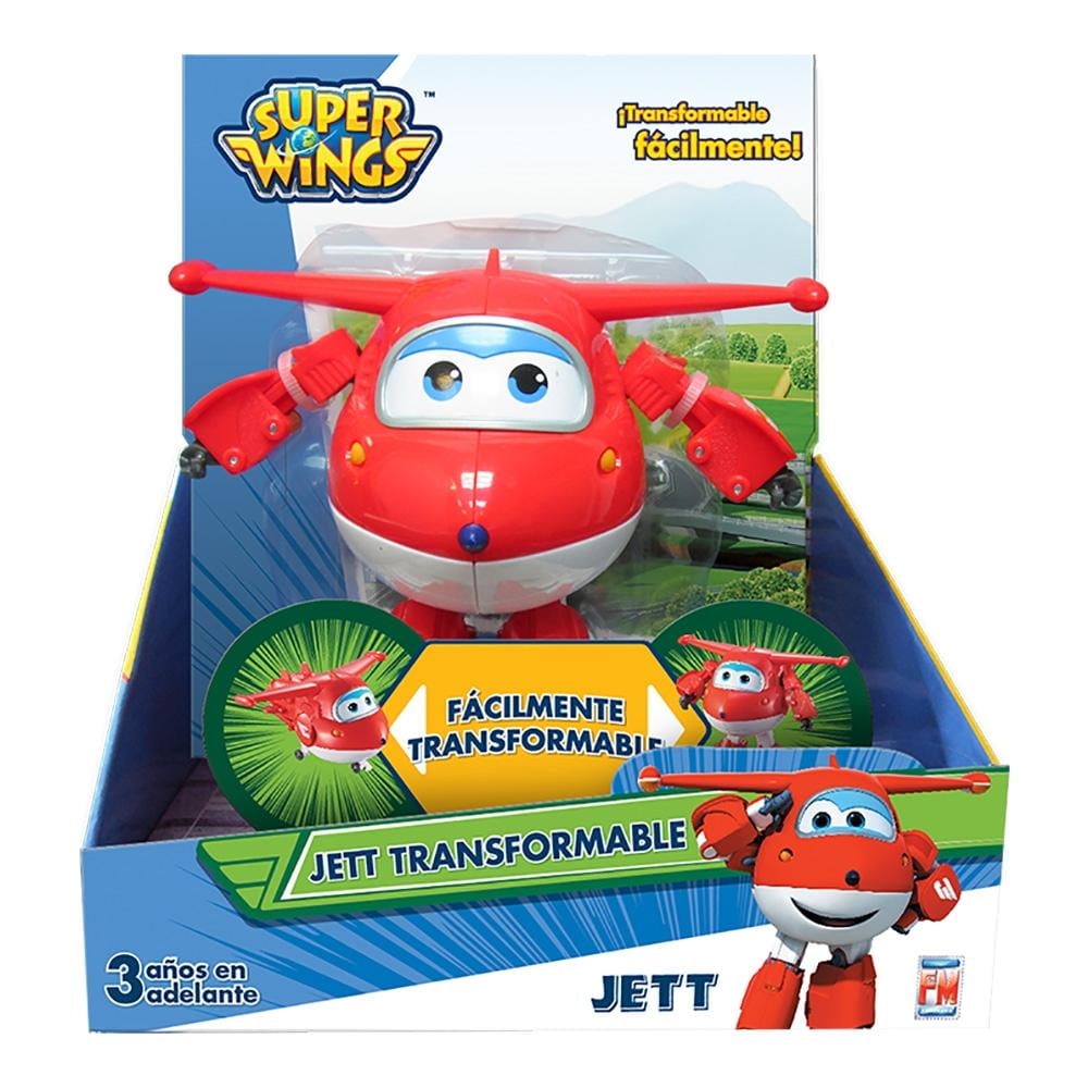 Figura Transformable Fotorama Súper Wings Jett Bodega Aurrera en