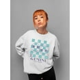 thumbnail image 2 of Gemini Twins Emoji - Zodiac Art Design Women's Sweatshirt, 2 of 4
