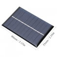 thumbnail image 4 of Solar Panel Charger, 0.6W 5V High Conversion Rate Solar Charging Board  For Lighting System, 4 of 8