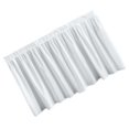 thumbnail image 2 of Solid Color Ruffled Bedspread Make the Dormitory More Beautiful Bed Skirt Unique Curtain and Room Decoration  White 32 Inches, 2 of 8