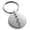 Silver, variant on Stainless Steel Rod of Asclekius Engraved Small Medallion Circle Charm Celtic Keychain Keyring