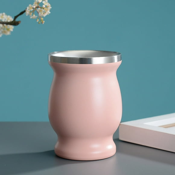 Glass&Bottle Stainless Steel Lightweight Handy Cup - Functional Practical Mate Tea Cup for Everyday Use
