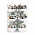 thumbnail image 2 of 6 Bolas de Navidad de 8 cm, Luces Decorativas para Árbol de Navidad, Colgantes para Ventana, Techo, Compras, Color Plateado, 2 of 6