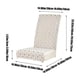 thumbnail image 3 of Fundas para sillas de comedor navideñas | Protectores de silla extraíbles y lavables con diseño de árboles dorados y copos de nieve | Tejido de poliéster para decoración navideña, 3 of 5