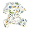 thumbnail image 7 of Pet Pajamas Cartoon Pattern Keep Warmth Breathable Pet Dogs Cats Warm Jumpsuits Outfit for Teddy, 7 of 7