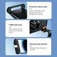 thumbnail image 6 of Rear Seat Bracket Double Hook For Tesla Model Y Model 3 ABS Non-Slip Stable Car Tablet Holder 360° Rotation Adjustable Headrest Mount, 6 of 18