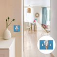 thumbnail image 7 of Yayeee Toggle Light Switch Wall Plate 2-Gang 4.56"x4.48" Decorative Outlet Cover, Ice Cream Cat, 7 of 7