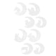 thumbnail image 5 of Molde de luna de silicona, 8 piezas de molde de luna de silicona, molde de luna de resina, moldes de luna creciente, diseño exquisito, 5 of 9