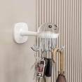thumbnail image 4 of PENGXIANG Octopus Shape Kitchen Cabinet Hooks 360 Degree Rotating Wall Hook for Spatula Set Water Ladle Bracelet, 4 of 8