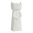 thumbnail image 2 of Macetas de cerámica con forma de gato, macetas decorativas de porcelana para gatos Los 6.5x6.5x16.5cm, 2 of 9